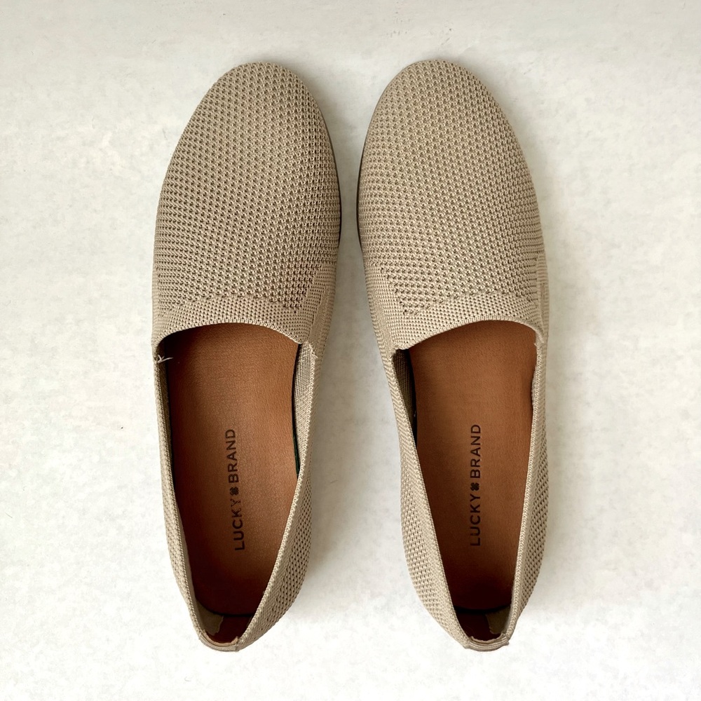 🔵BOGO Lucky Brand Knit Loafers